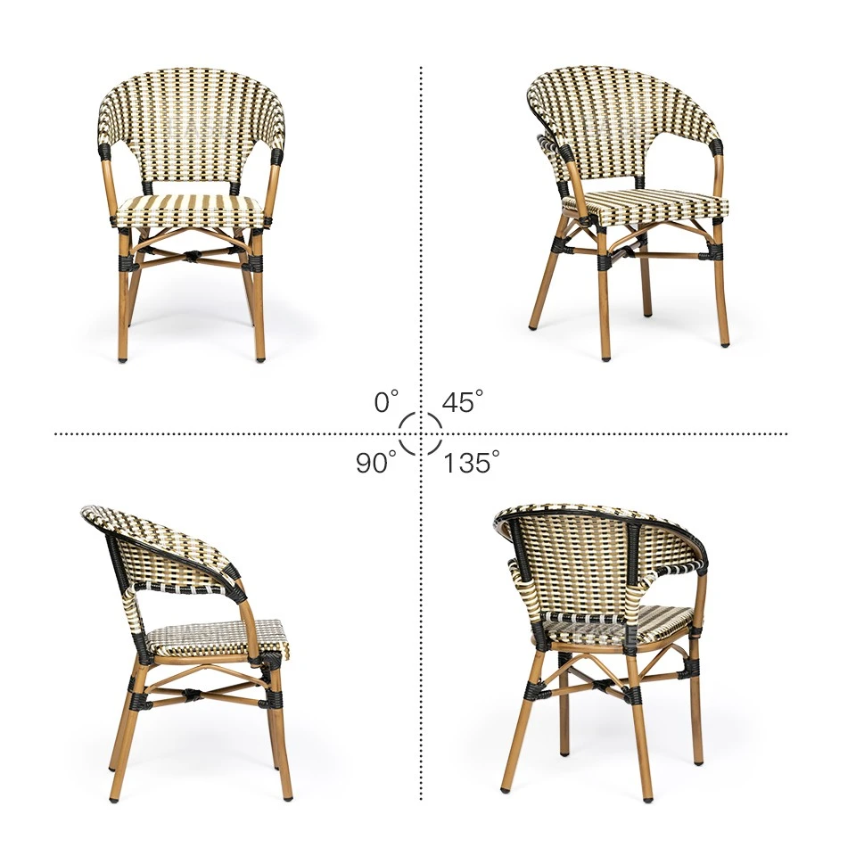 French Vintage Rattan Chairs high quality